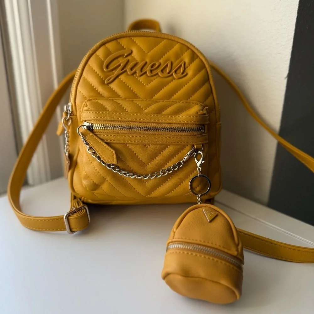 guess quilted mini backpack Factory Evan Crossbody Backpack, Fuschia : Buy Online at Best Price in KSA Guess | Bags | Guess